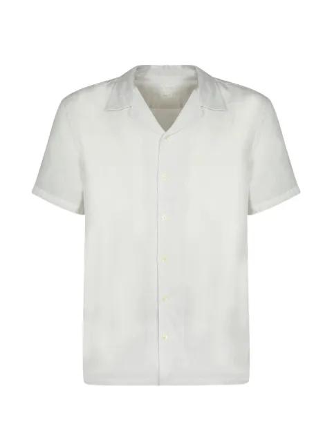 short-sleeve camp-collar shirt by 120% LINO