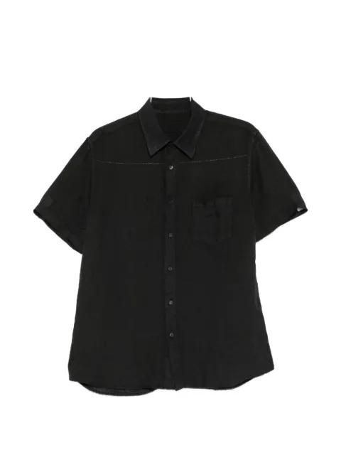 short-sleeve chest-pocket shirt by 120% LINO