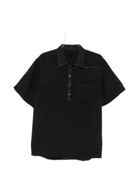short-sleeve chest-pocket shirt by 120% LINO
