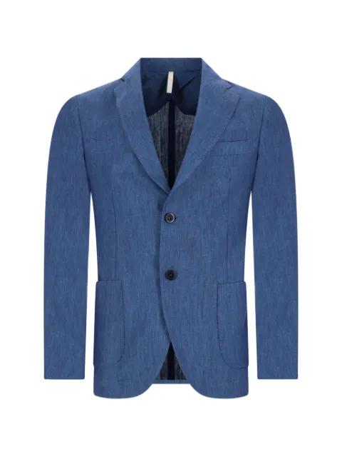 single-breasted linen blazer by 120% LINO