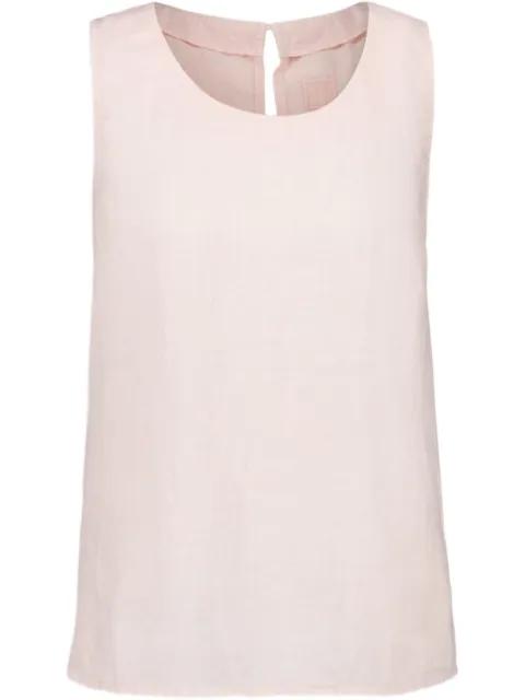 sleeveless linen top by 120% LINO