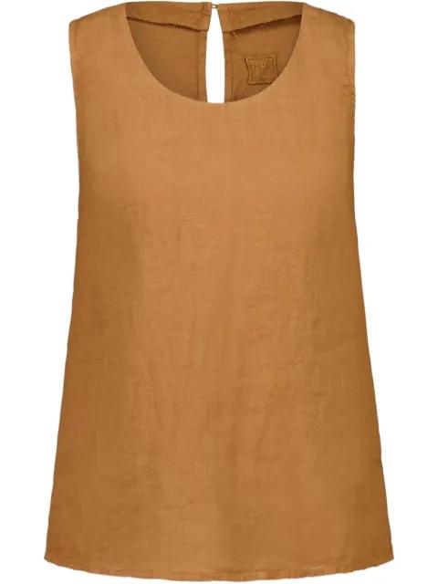 sleeveless linen top by 120% LINO