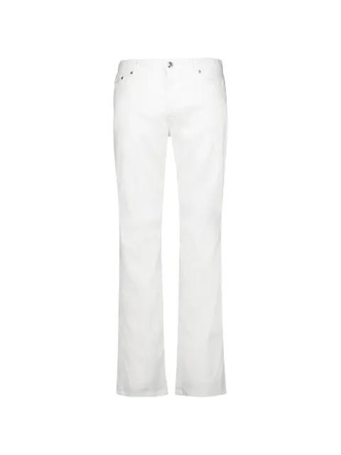 slim-fit trousers by 120% LINO
