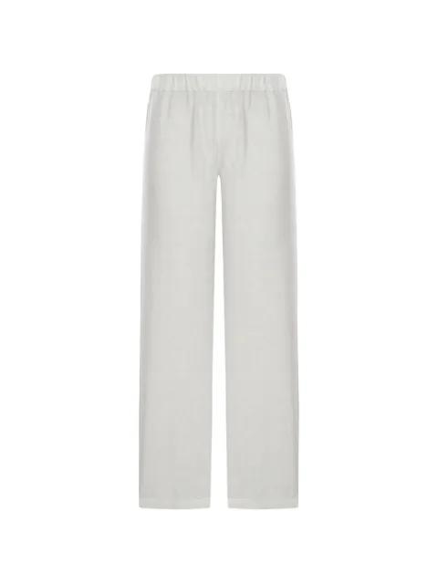 wide-leg linen trousers by 120% LINO
