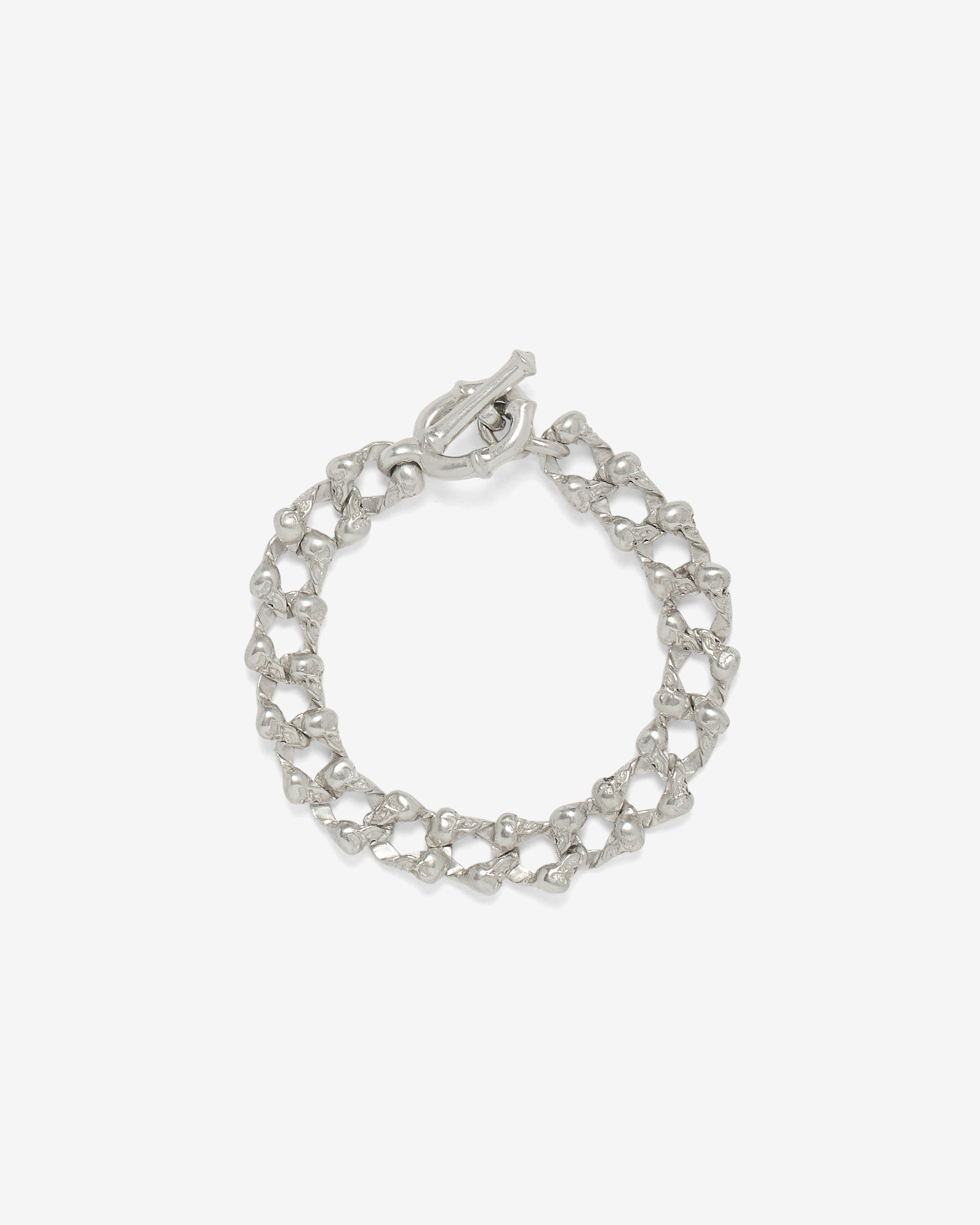13 Lucky Monkey - Alejandra Cuban Link Bracelet - (Silver) by 13 LUCKY MONKEY