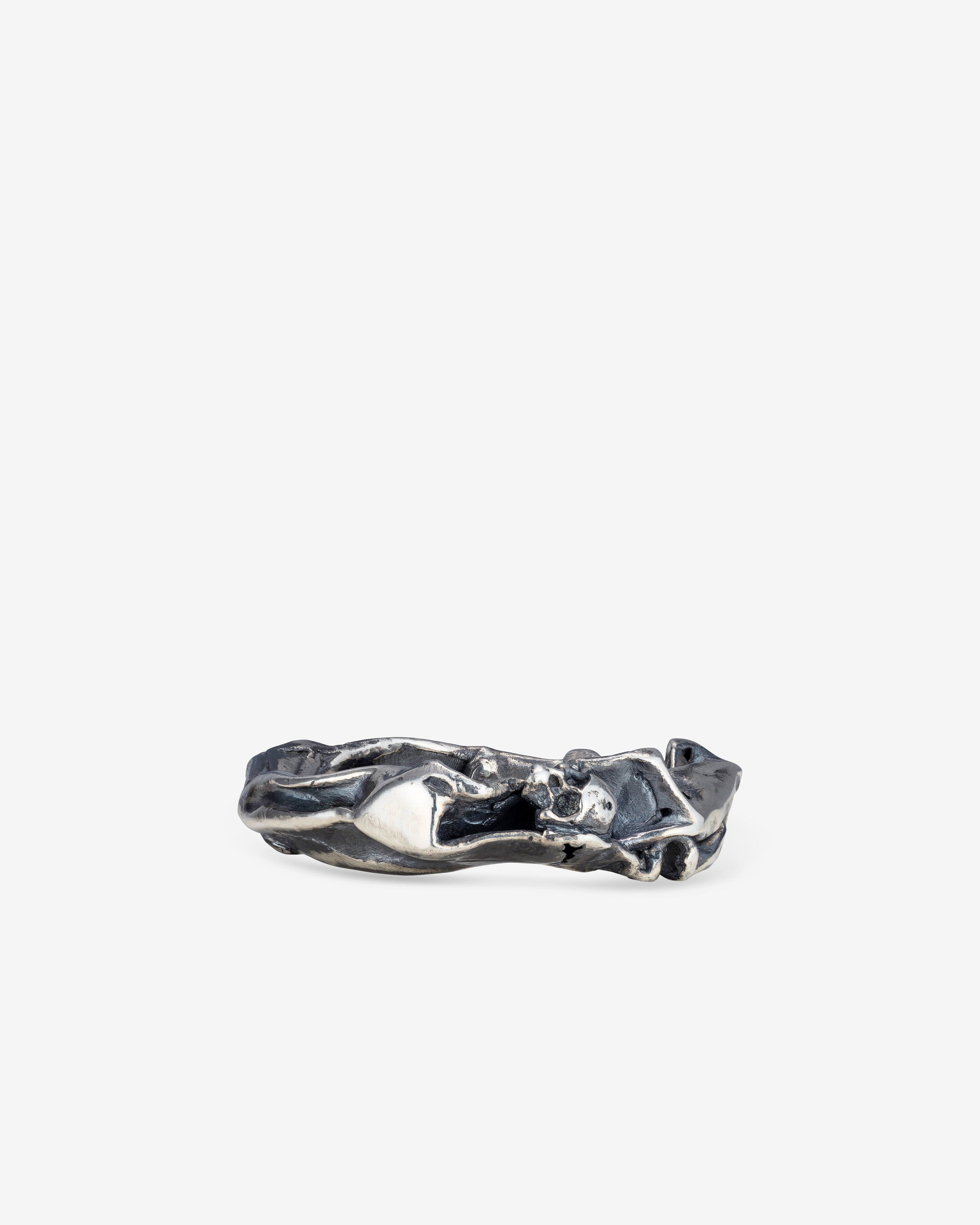 13 Lucky Monkey - Cecile Crumple Ring - (Silver) by 13 LUCKY MONKEY