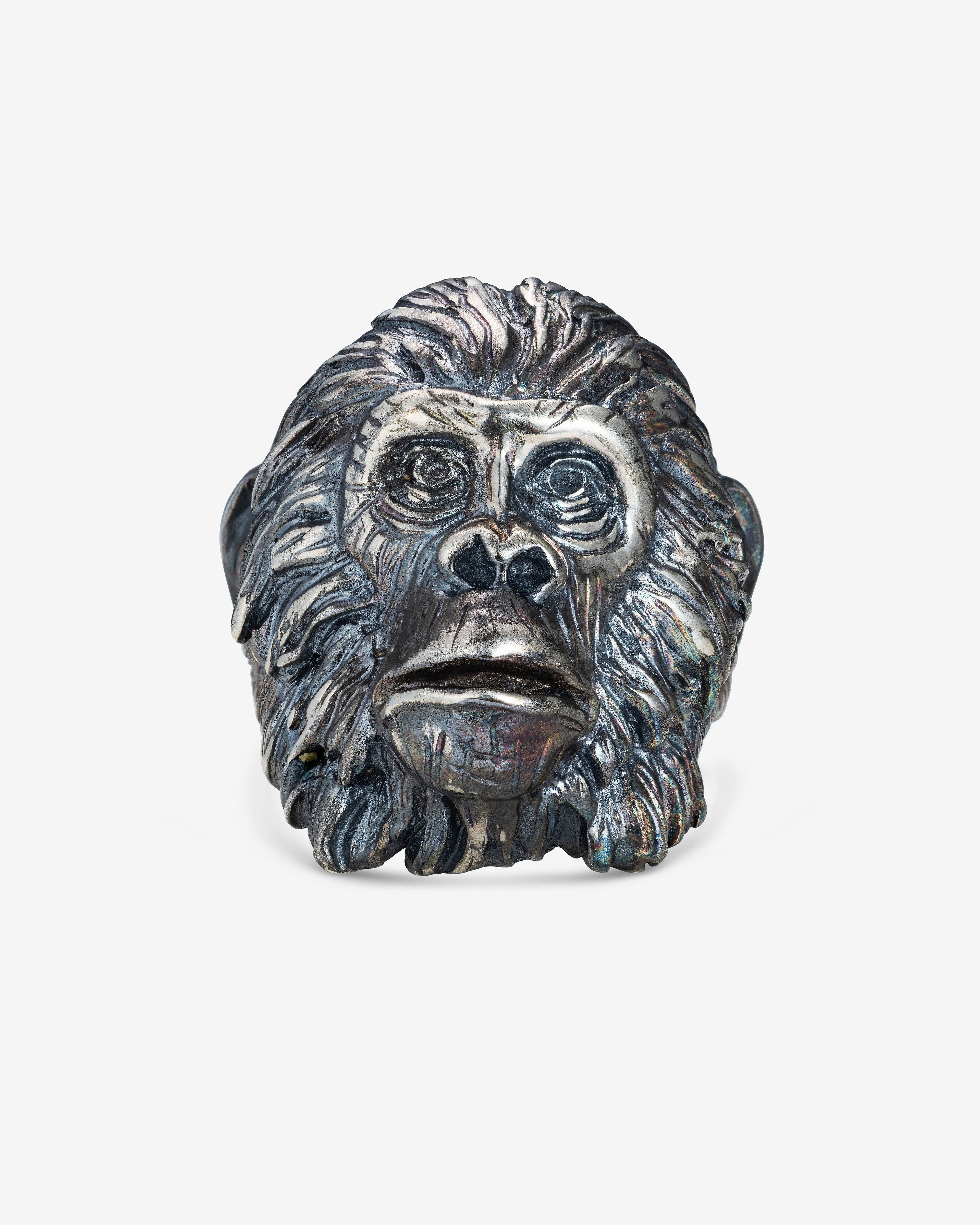13 Lucky Monkey  - Cornelius Ring -  (Silver) by 13 LUCKY MONKEY