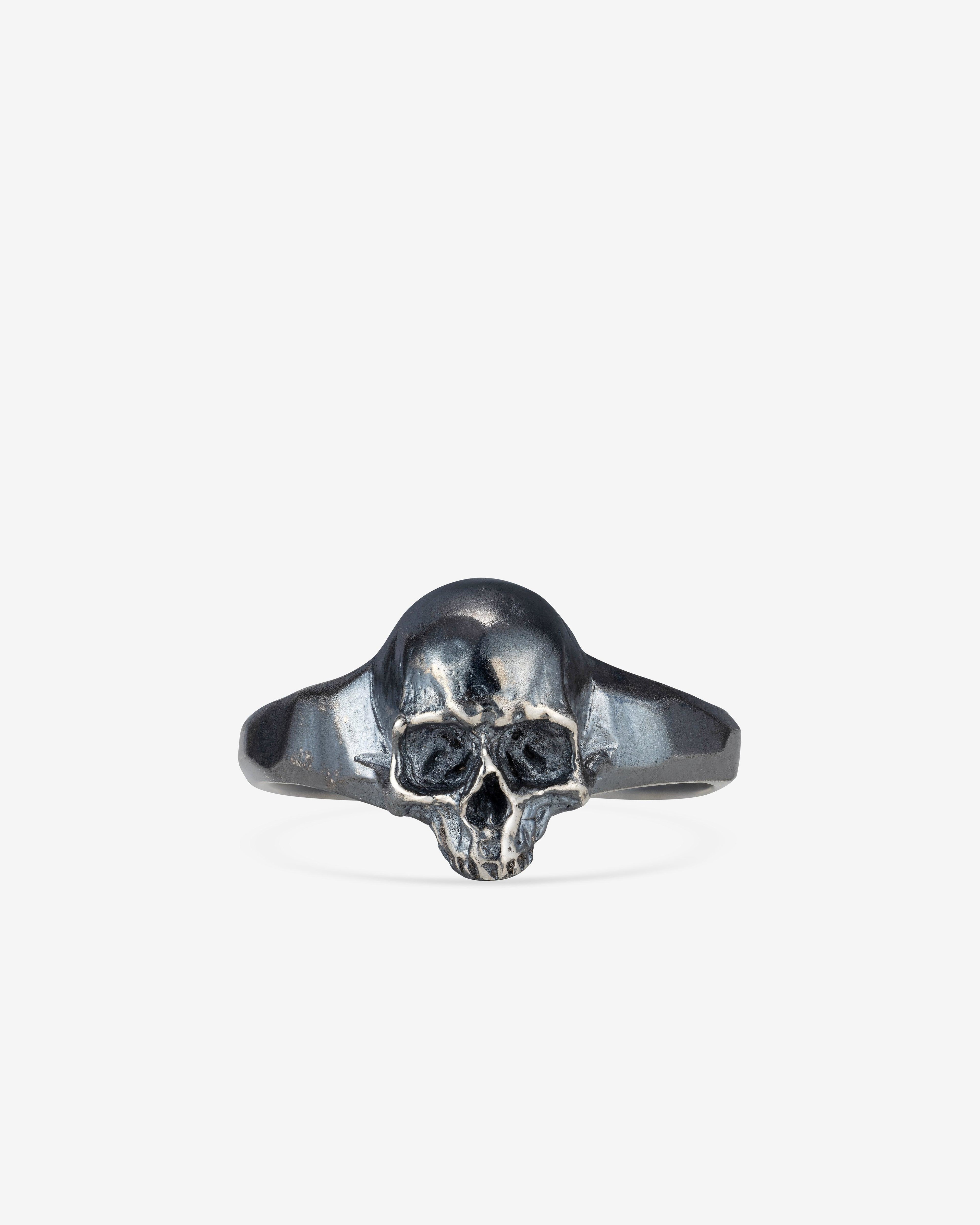 13 Lucky Monkey - Jenna Small Skull Ring - (Silver) by 13 LUCKY MONKEY