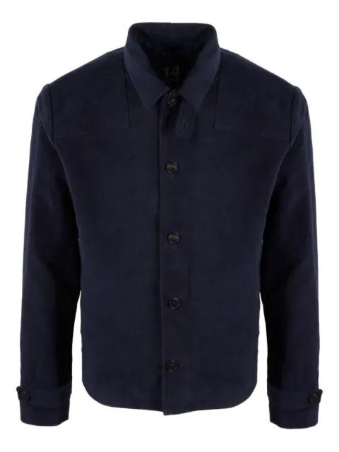 wool shirt jacket by 14BROS
