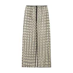 Dia midi skirt in organza by 16 ARLINGTON