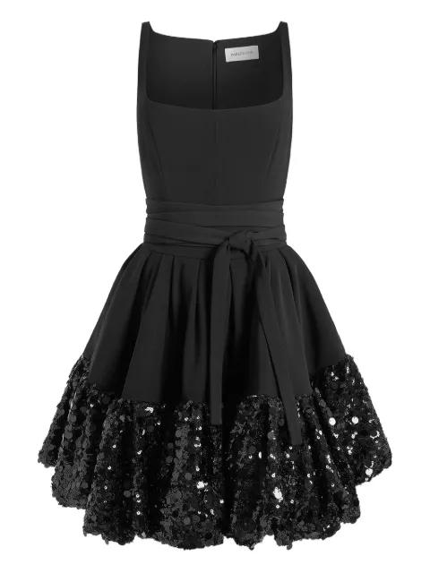 Drina sequin belted mini dress by 16 ARLINGTON
