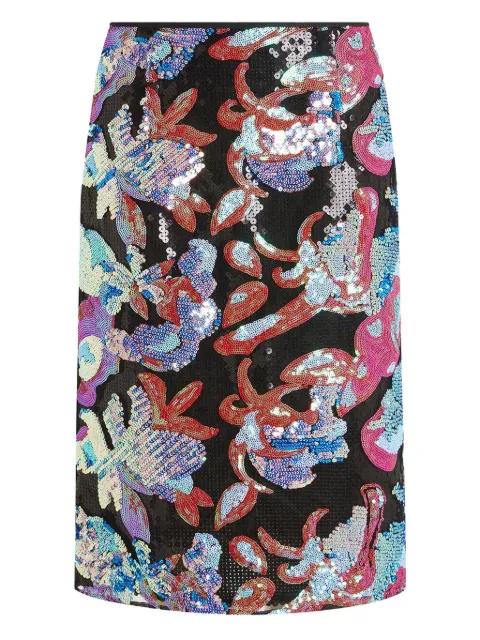 Elice sequinned midi skirt by 16 ARLINGTON