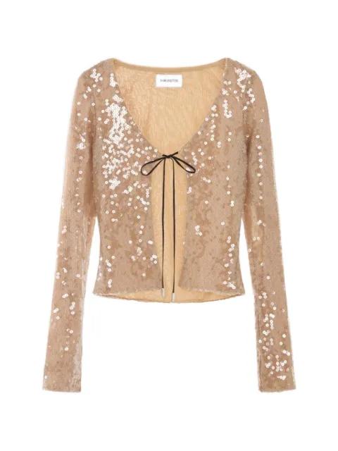 Elin sequin-embellished cardigan by 16 ARLINGTON