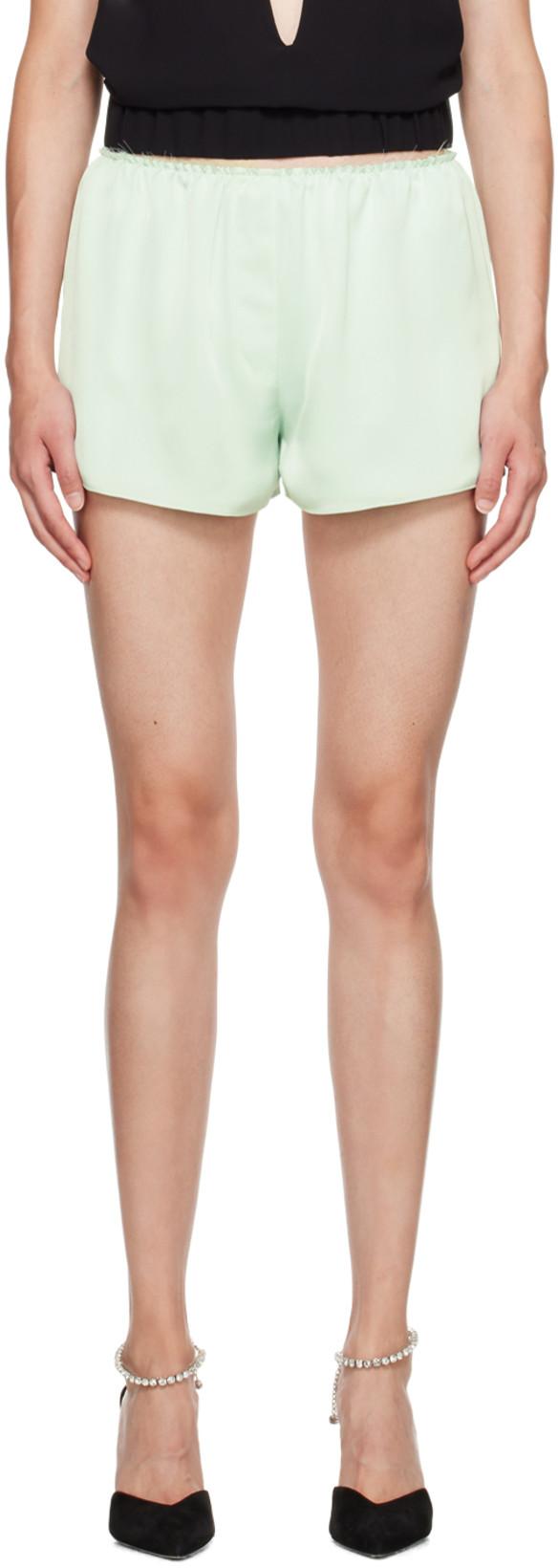 Green Elma Shorts by 16 ARLINGTON