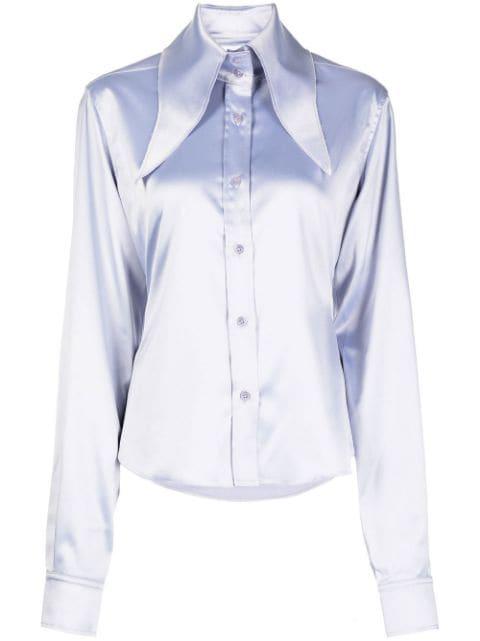 Ione oversize-collar shirt by 16 ARLINGTON