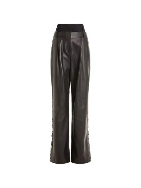 Ivlia eyelet lace-up trousers by 16 ARLINGTON