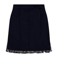 Moss Mini Skirt in Twill Tailoring by 16 ARLINGTON