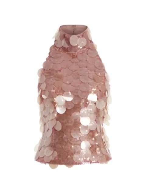 Ula sequin halterneck top by 16 ARLINGTON
