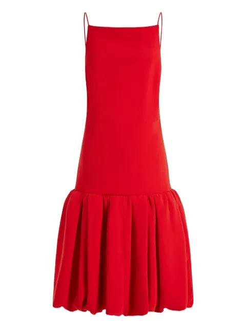 Viana balloon-hem square-neck mini dress by 16 ARLINGTON
