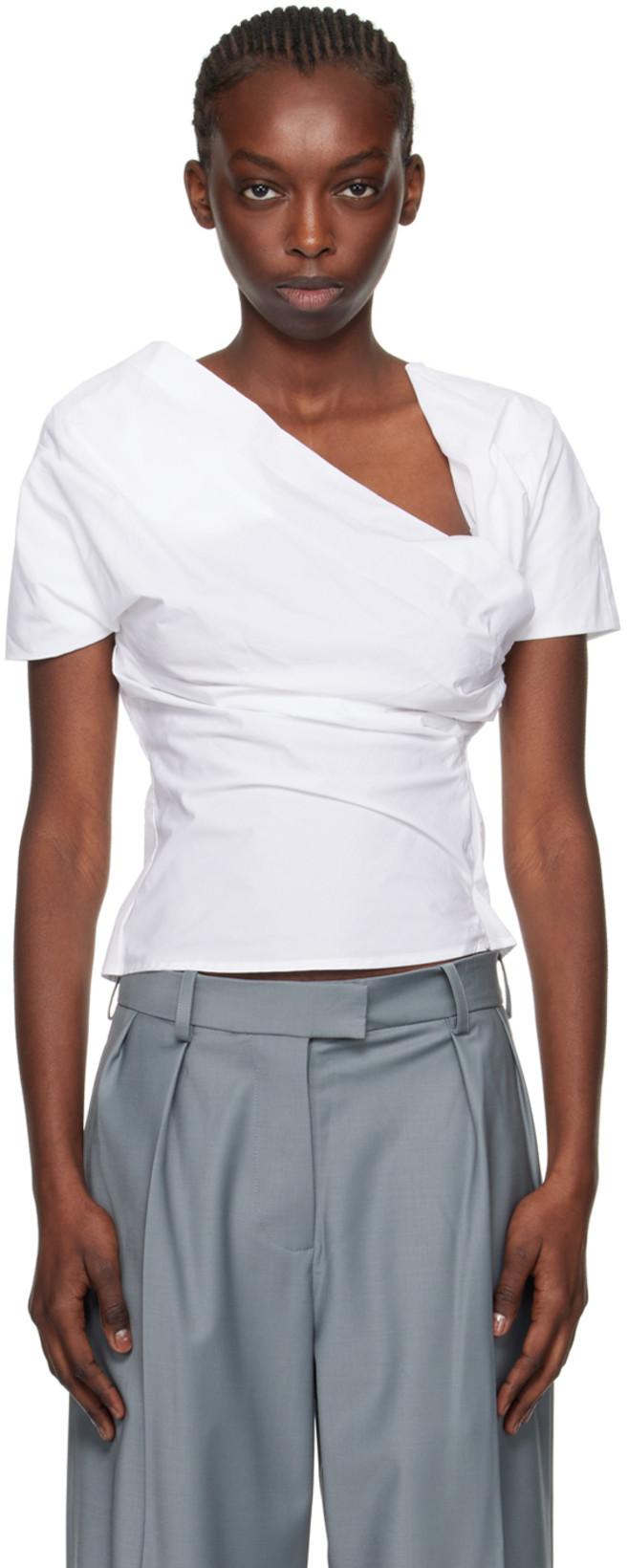 White Morva Blouse by 16 ARLINGTON