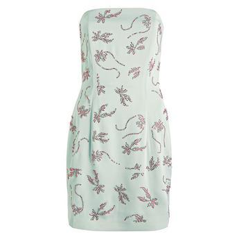 Women's Frasia Viscose Embellished Strapless Mini Dress by 16 ARLINGTON