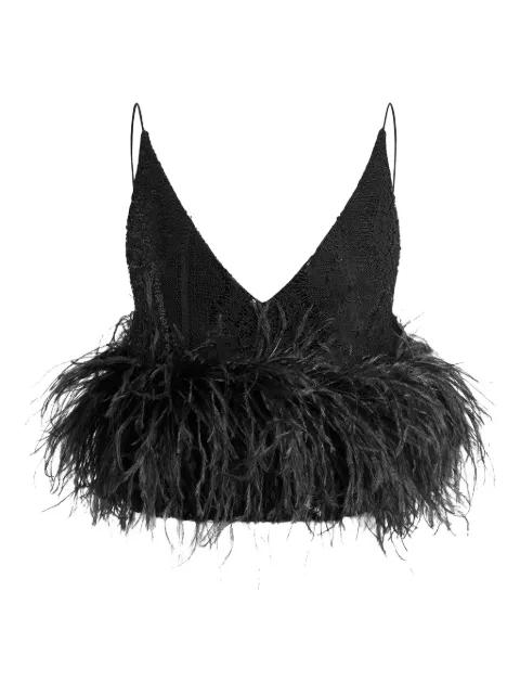 lace feather poppy top by 16 ARLINGTON
