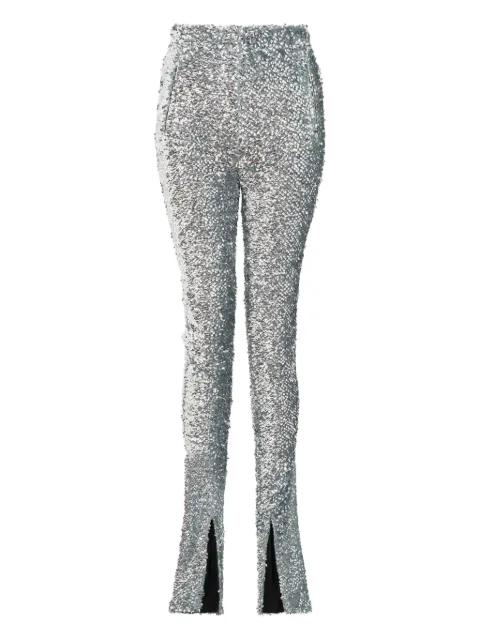 sequin split trousers by 16 ARLINGTON