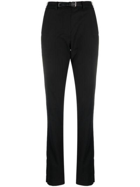 slim-cut belted trousers by 16 ARLINGTON