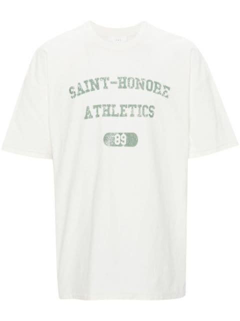 Saint Honore Athletics cotton T-shirt by 1989 STUDIO