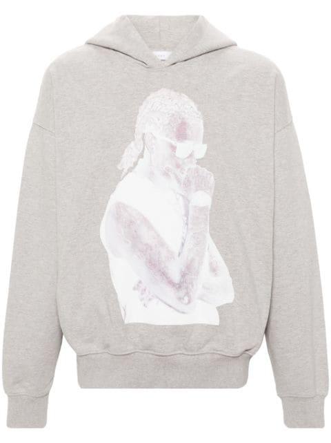 Slime cotton hoodie by 1989 STUDIO