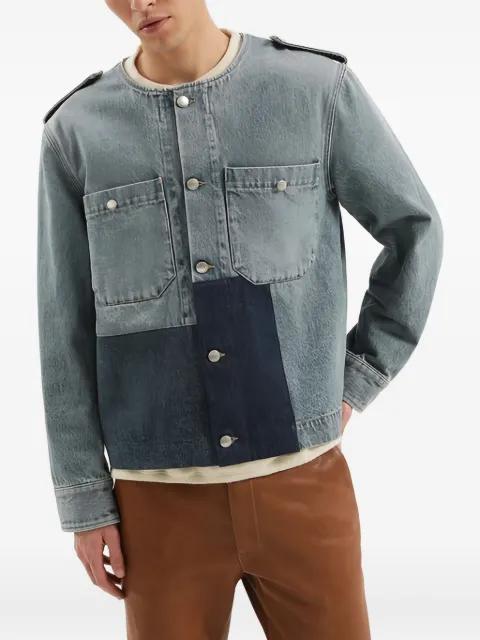 buttoned patchwork jacket by 1989 STUDIO