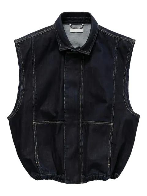 denim gilet by 1989 STUDIO