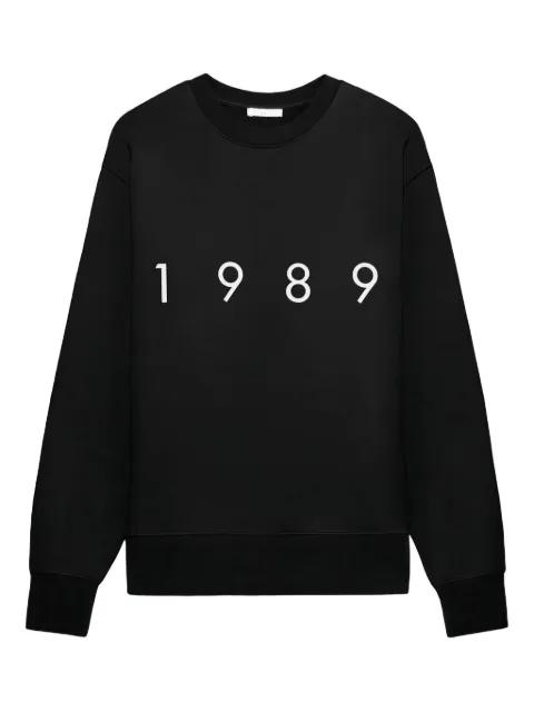 logo-print sweatshirt by 1989 STUDIO