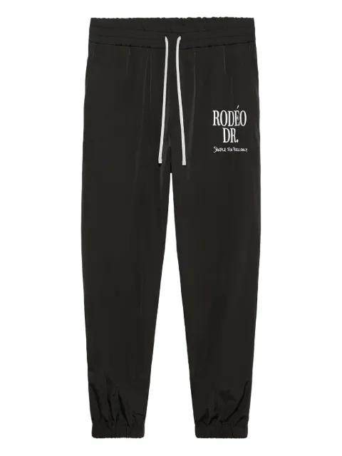 logo-print track pants by 1989 STUDIO