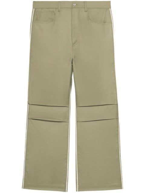 side-stripe wide-leg trousers by 1989 STUDIO