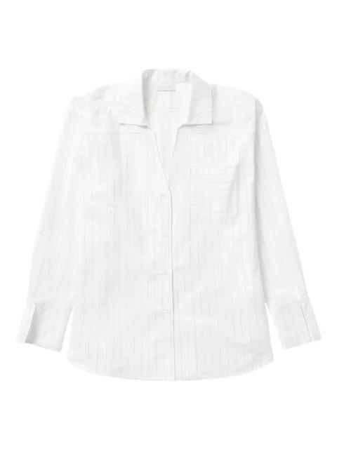 striped long-sleeved shirt dress by 1989 STUDIO