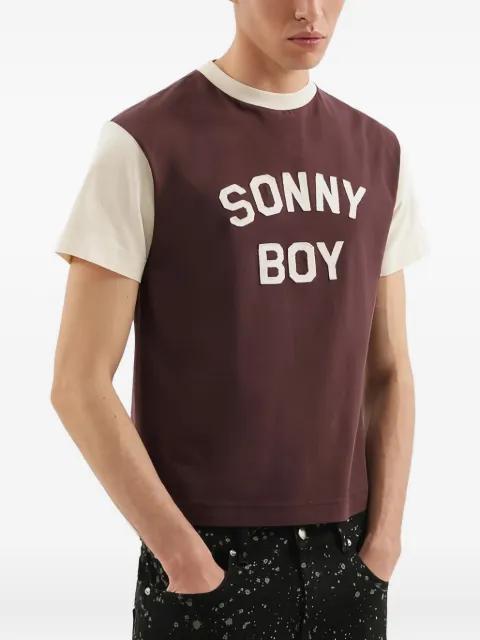 text-print T-shirt by 1989 STUDIO