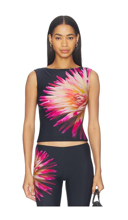 1XBLUE Dahlia Tank Top in Black by 1XBLUE