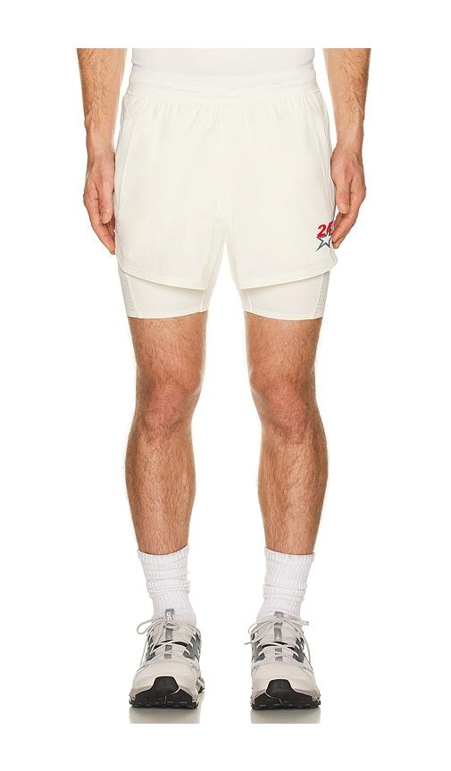 247 Hybrid Short in Ivory by 247
