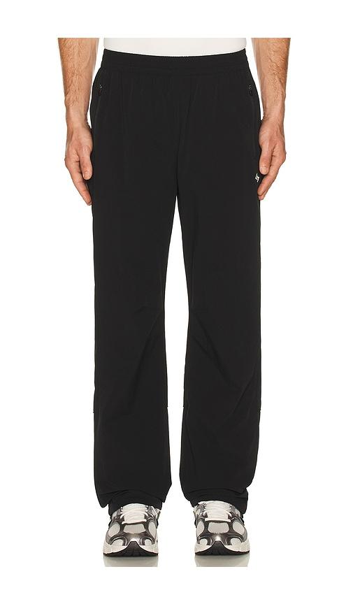 247 Team 247 Straight Leg Track Pant in Black by 247