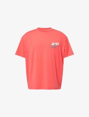 247 Team Star Oversized Stretch-Jersey T-Shirt by 247 BY REPRESENT