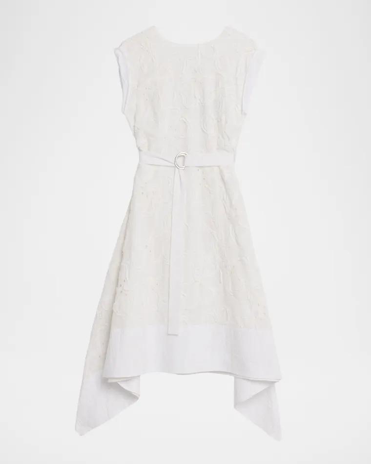 3D Floral Embroidered Midi Dress by 3.1 PHILLIP LIM