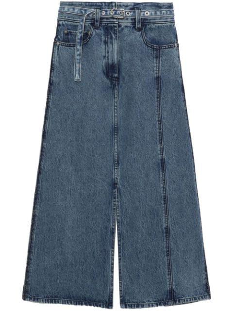 A-Line denim skirt by 3.1 PHILLIP LIM