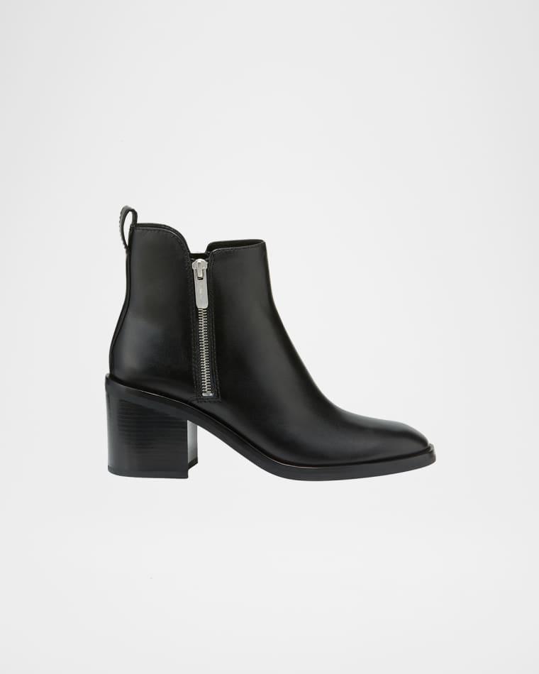 Alexa Leather Double-Zip Ankle Booties by 3.1 PHILLIP LIM
