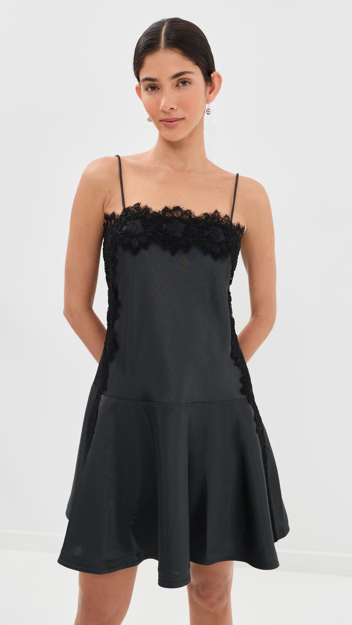 Cami Mini Dress with Lace Trim by 3.1 PHILLIP LIM