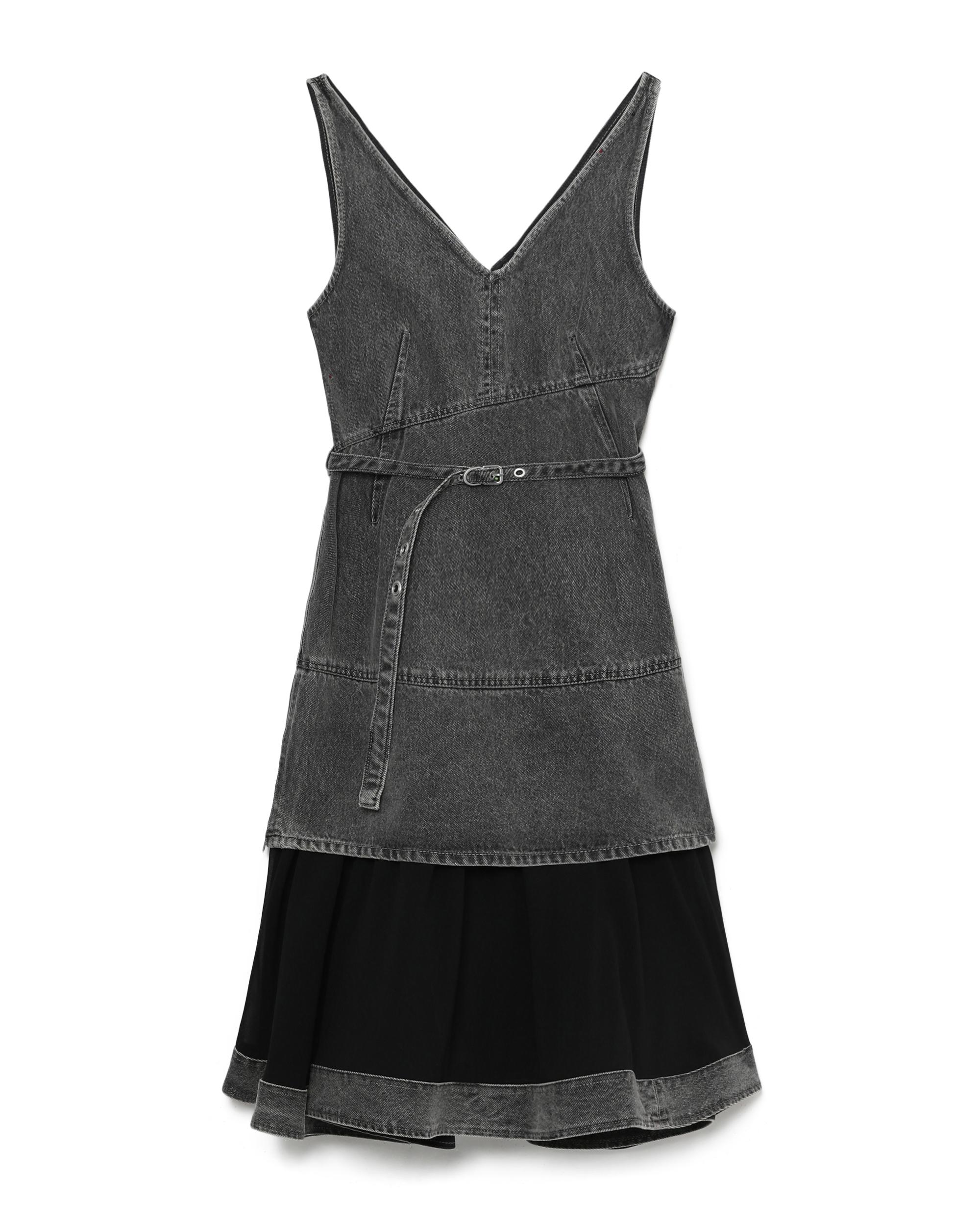 Denim V-neck dress by 3.1 PHILLIP LIM
