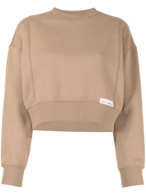 Everyday terry cropped sweatshirt by 3.1 PHILLIP LIM