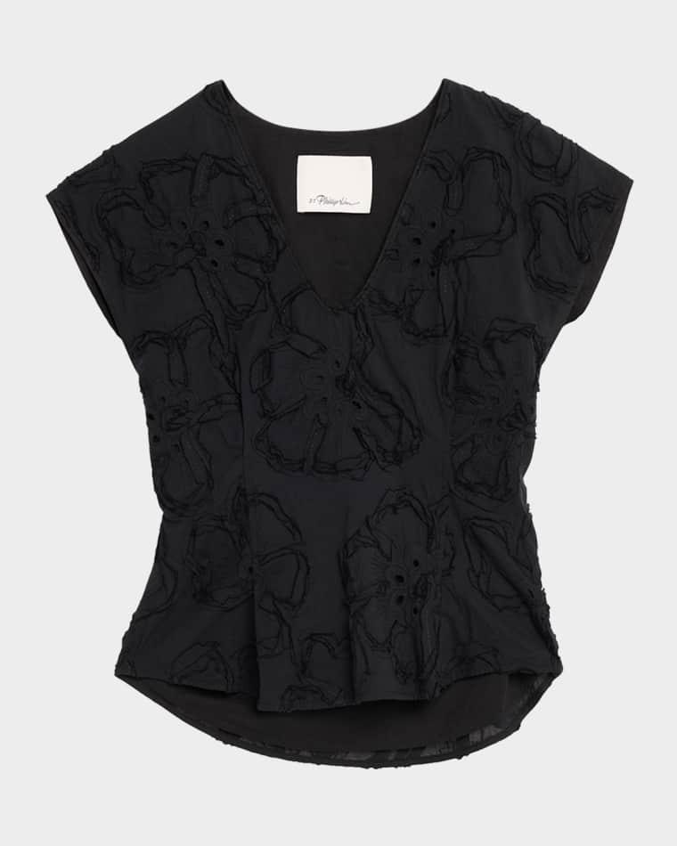 Floral Embroidered Top by 3.1 PHILLIP LIM