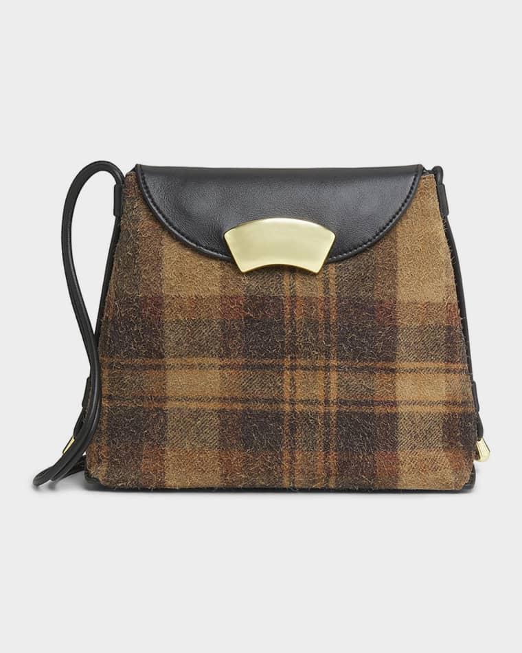 ID Petite Soft Fuzzy Suede & Leather Shoulder Bag by 3.1 PHILLIP LIM