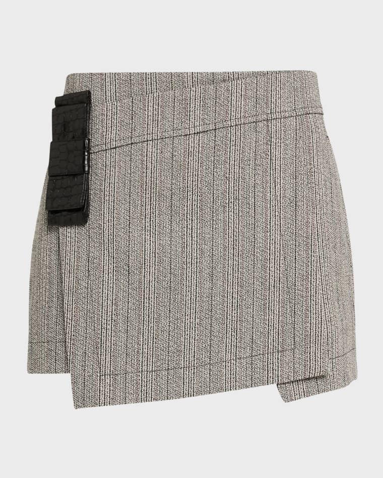 Jaspé Wool Overlay Mini Skirt by 3.1 PHILLIP LIM